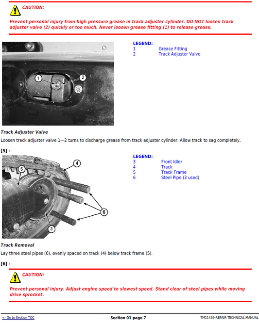 John Deere 326D, 328D, 329D, 332D, 333D Skid Steer Loader with EH Control Technical Service Repair Manual TM11439 PDF – Comprehensive guide for diagnostics, service, and repair.