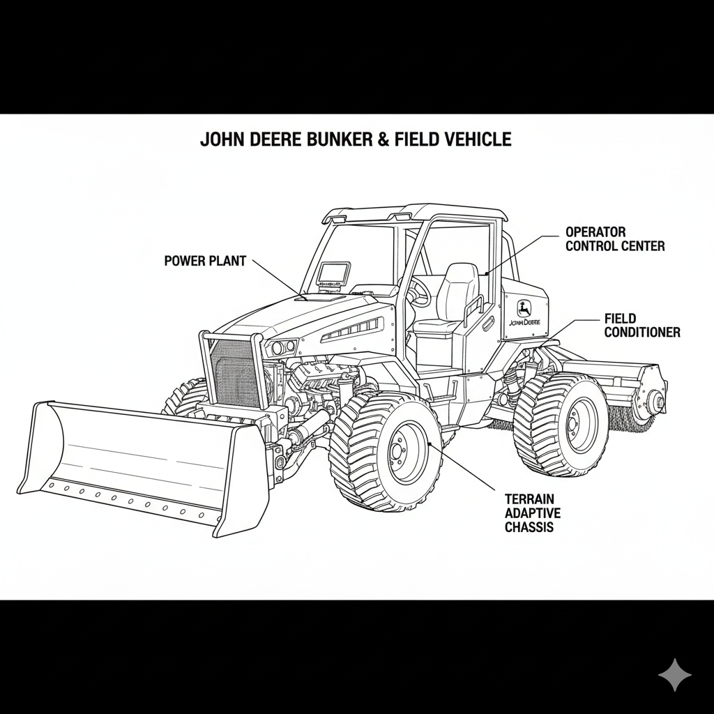 John Deere Bunker and Field Vehicle maintenance and operation manual