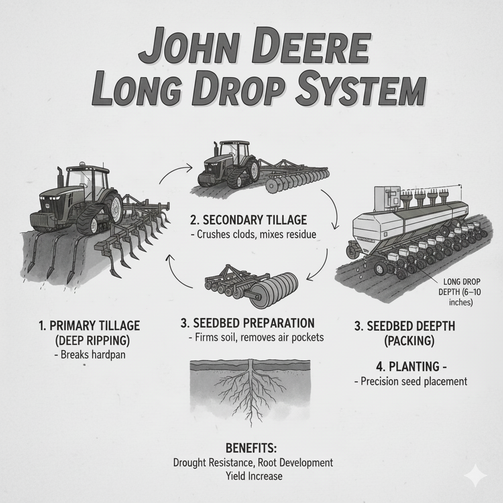 Heavy duty John Deere Long Drop drivetrain component