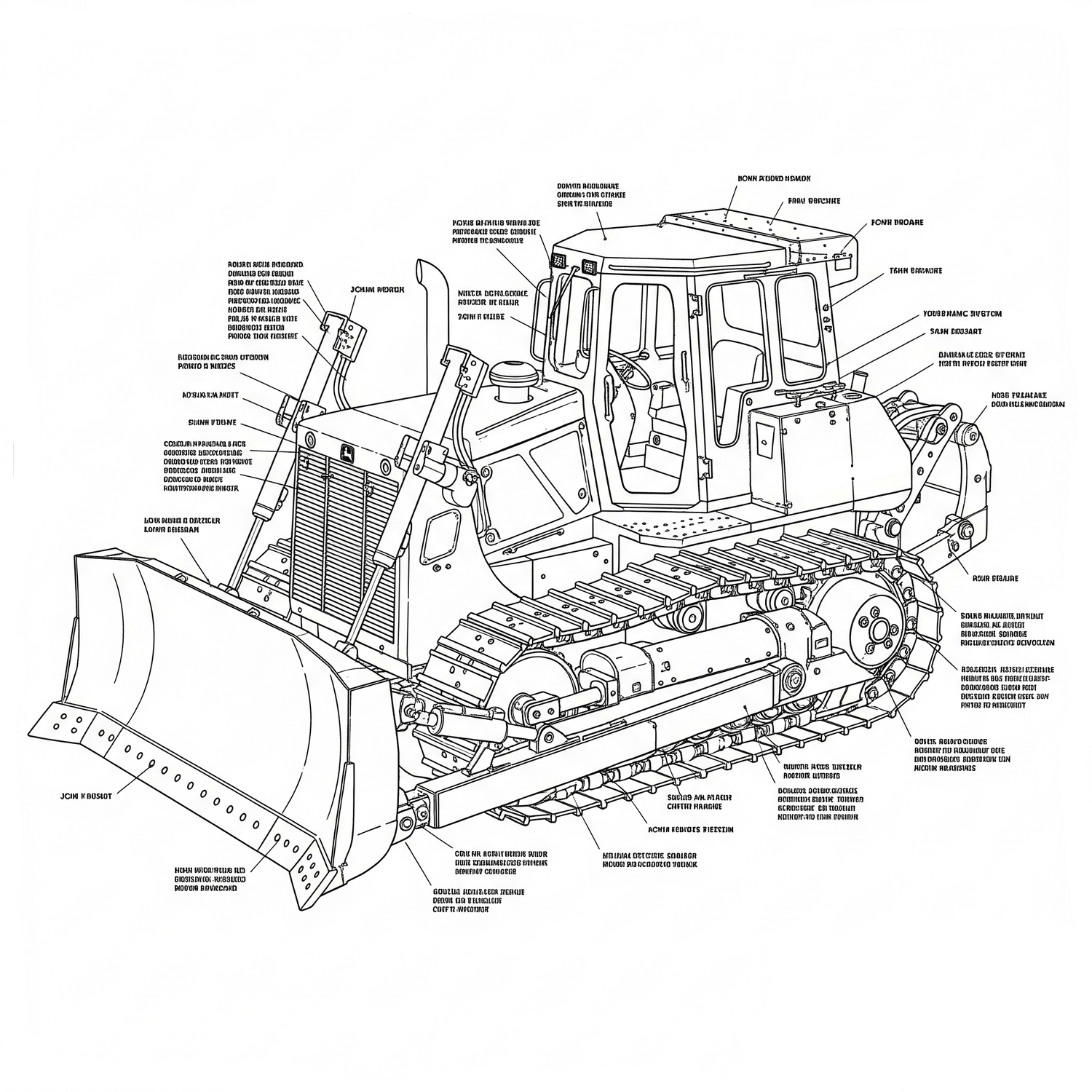 John Deere Crawler Dozer Manual cover pic