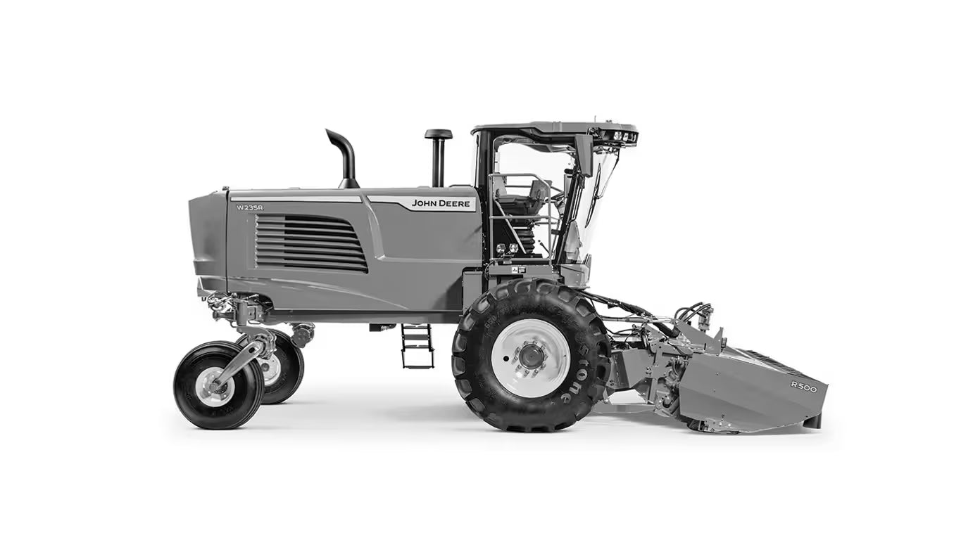 Cover Pic Of the John Deere Windrower